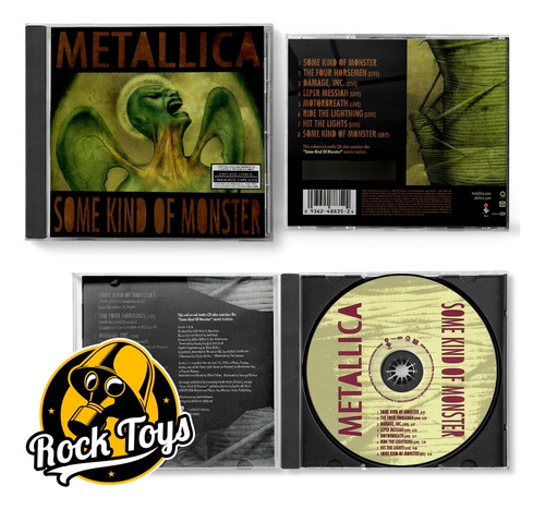 Metallica - Some Kind Of Monster 2004 Cd Vers. Usa (Reacondicionado)