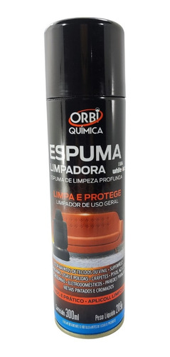Espuma Limpeza Super Profunda De 209g / 300ml - Orbi Quimica