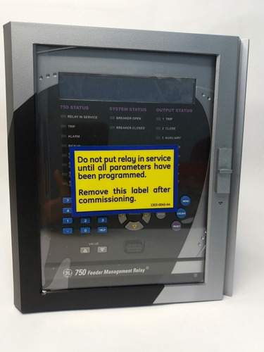 Relé De Proteção Ge Sr 750 - Multilin C/ Case