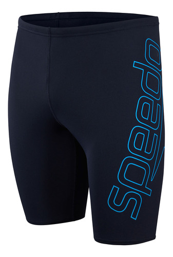 Traje De Baño Jammer Boom Logo Azul Para Hombre - Speedo