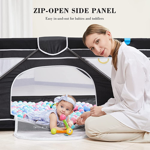 ~? Angelbliss Baby Playpen, Parque Infantil Plegable Para Be