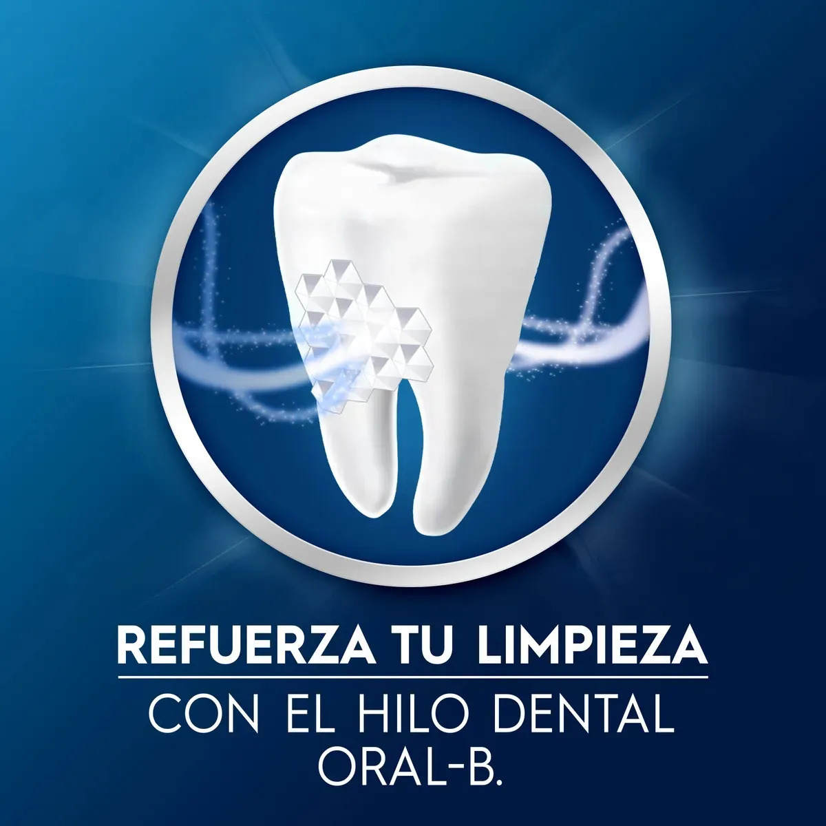 Hilo Dental Oral-B Essential Floss Sabor Menta, 2 Unidades