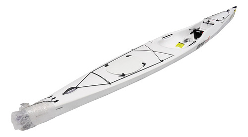 Kayak Surfski De Turismo Epic V6 Performance Hibrido Color Blanco