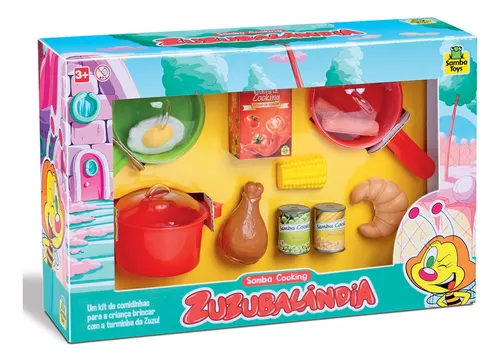 Kit Cozinha Infantil Jogo de Panelinhas Comidinha e Acessórios Brinquedo  Menina