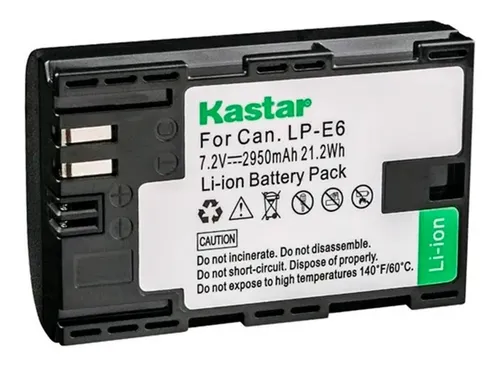 comprar Bateria Lp E6 (2950 Mah) Canon 70d 80d 90d 5d 6d 7d Lpe6