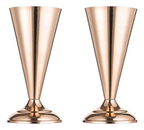 2 Peças De Vaso De Flores De Peça Central De 25cm