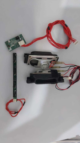Conjunto De Alto Falante Placas Sensor E Toque Hbtv-22d02fd
