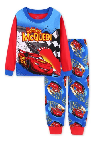 Pijama Niño Mc Queen Cars