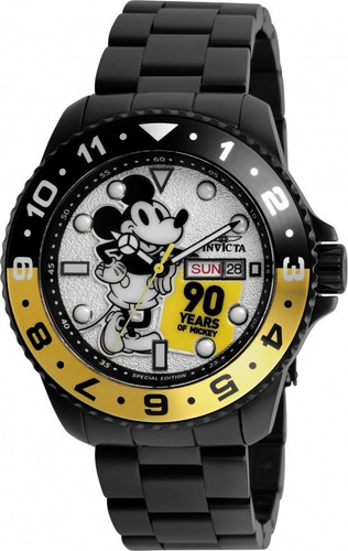 Bello Reloj Invicta Disney 28360 90 Aniversario Ed Limitada!
