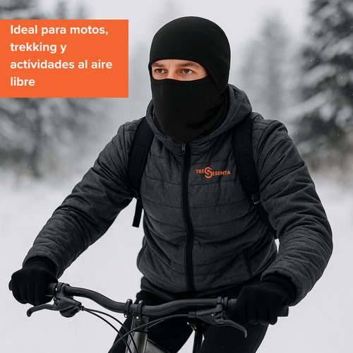 Gorro Pasa Montaña Cuello Polar Capucha Moto Abrigo Calidad