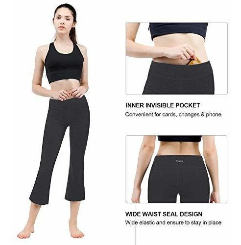 Taibid Pantalon Yoga Para Dama Bolsillo Talla Xl