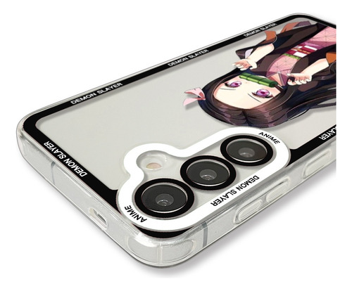 Funda De Teléfono Anime Demon Slayer Para Samsung Galaxy S25 Ultra S24 Plus S22 S23 Fe S21 A55 A54 5g A15