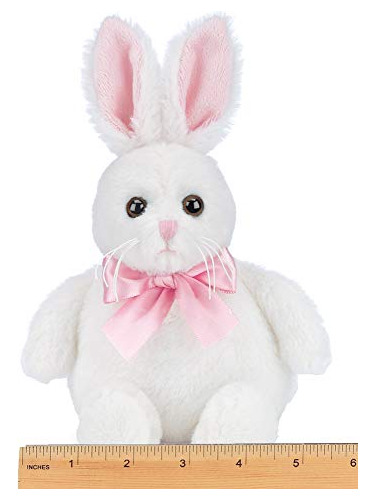 Bearton Bunni Pequeño Peluche Conejo De Peluche, 6 Pulgadas