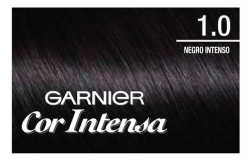 Kit Tintura Permanente Cor Intensa Tono 1.0