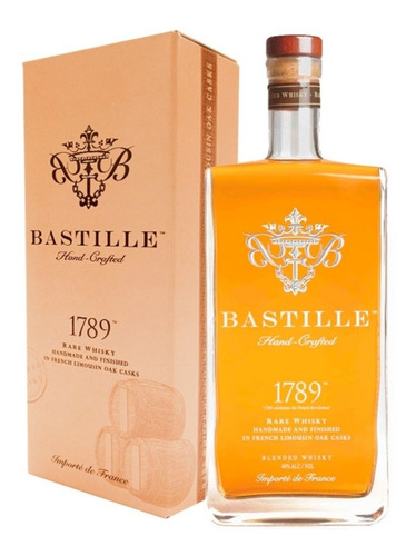 Whisky Bastille Hand-crafted 1000ml Whisky Francês Premium