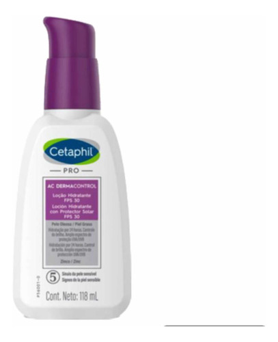 Cetaphil Pro Ac Dermacontrol Loción Hidratante Fps 30 118ml