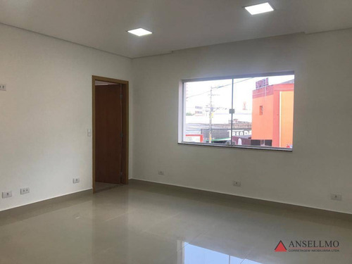 Imagem 1 de 17 de Sala Para Alugar, 90 M² Por R$ 1.500,00/mês - Centro - São Bernardo Do Campo/sp - Sa0523