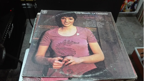 Lp Liza Minelli La Cantante Acetato,long Play