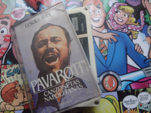 Pavarotti O Solo Mio Canzonetas Napolitanas Cassette