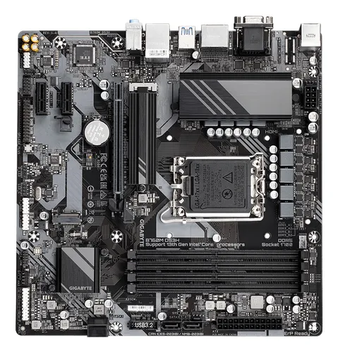 Motherboard Gigabyte B760m Ds3h Lga 1700 13va Gen Ddr5 P
