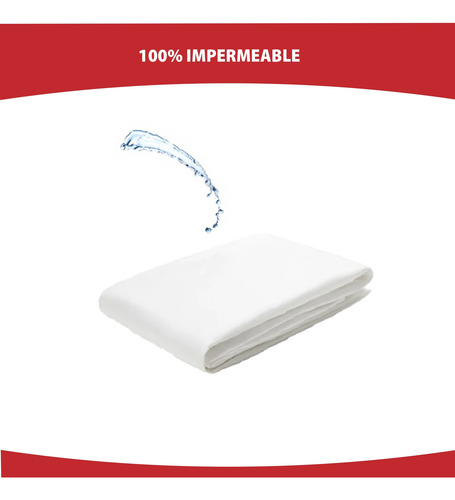 Cubre Colchón Impermeable Funda Protectora De 2 Plazas 2 Plazas