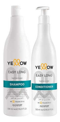 Yellow Easy Long Shampoo 500ml + Condicionador 500ml
