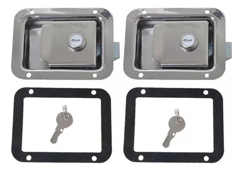 Zp Ferramenta De Caminhão Paddle Lock Latch De 2 Peças