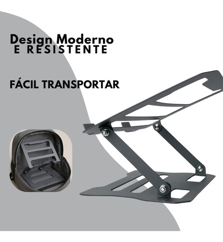 Suporte Mesa P/ Notebook Laptop Base Apoio Articulado