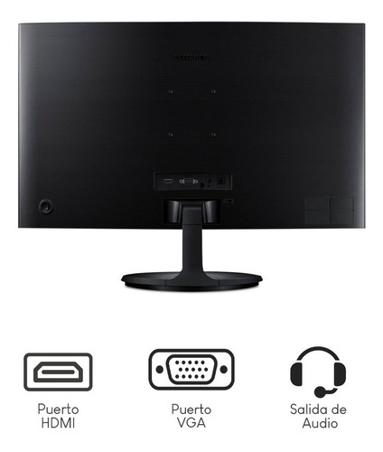 Imagen 4 de 4 de Monitor Gamer Samsung 27 Curvo Led Lc27f390 Fhd + Regalo