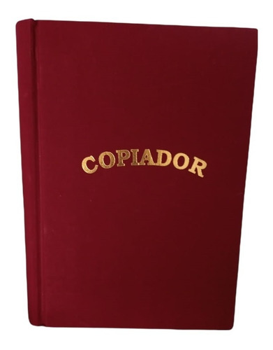 Libro Copiador  Contable Tapa Dura 1000 Paginas Loneta