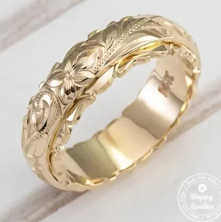 Compromiso Anillo De Oro De 14k