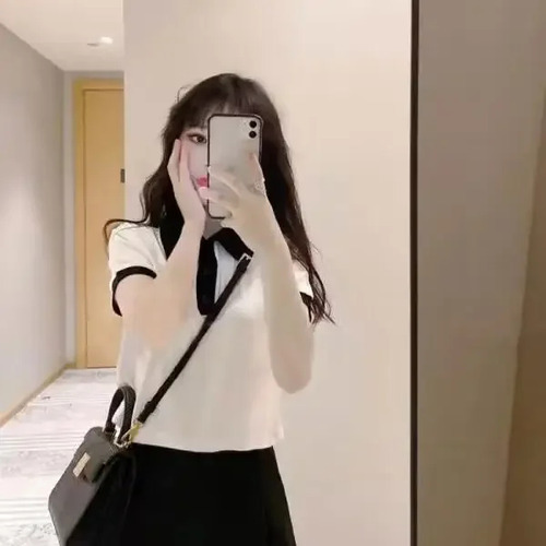 Conjunto De Verano De Dos Piezas Para Mujer, Estilo Coreano