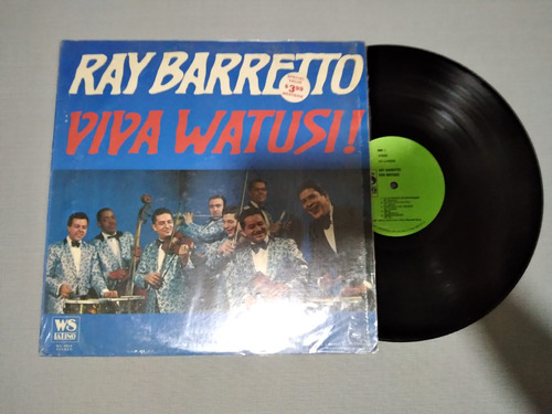 Ray Barretto Viva Watusi Lp Press Usa 1976 Ws Latino 