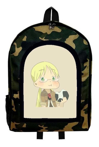 Mochila Camuflada Made In Abyss Modelo 93