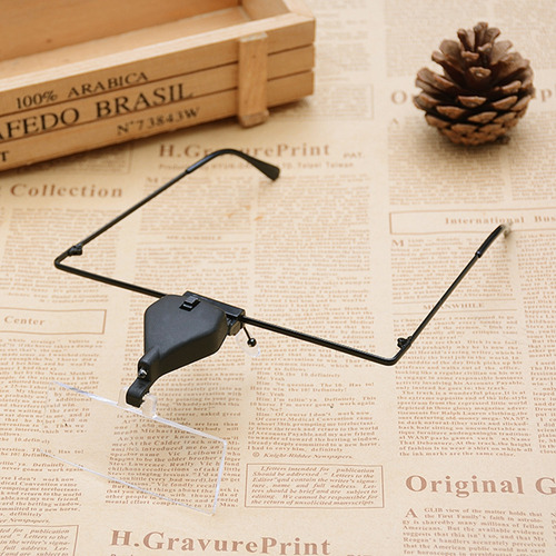 Gafas, Lentes Con Lupa Frontal Con Luces Led Y Desmontables