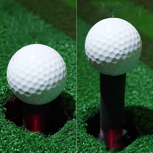 4 Accesorios De Práctica De Tee De Golf De Goma, Tapetes De