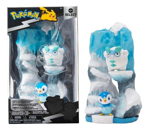 Jazwares Pokémon Kit Ambiente Darumaka Piplup Muñeco