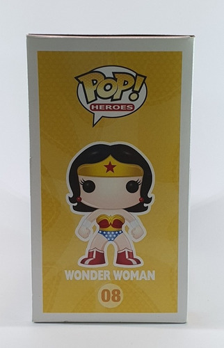Funko Pop Wonder Woman Chase Dc Metallic (Usado)
