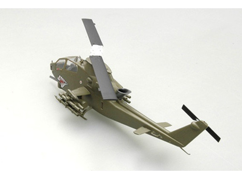 Miniatura Helicóptero Bell Ah-1f Cobra 1/72 Easy Model 37098 Cor Verde-musgo