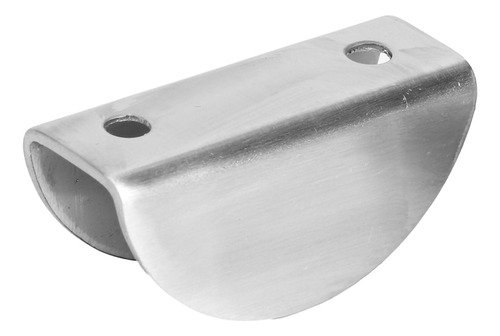 Soporte Abrazadera Vidrio Acero Inoxidable Cepillado 6piezas