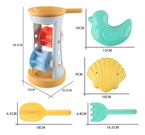 Juego De 5 Uds De Playa De Verano, Juguetes Para Arena,