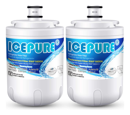 Icepure Ukf Repuesto Para Maytag Ukfaxx, Whirlpool Edr7d1, .