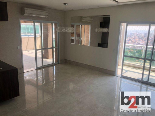 Imagem 7 de 30 de Cobertura Com 4 Dormitórios, 238 M² - Venda Por R$ 2.350.000 Ou Aluguel Por R$ 9.800/mês - Vila São Francisco - Osasco/sp - Co0146