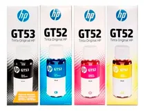 Comprar Kit Tinta Hp Original Para Impresora Sistema Continuo - Gt52