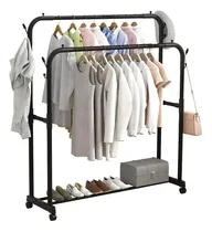Comprar Perchero Colgador Doble De Ropa Zapatero Organizador