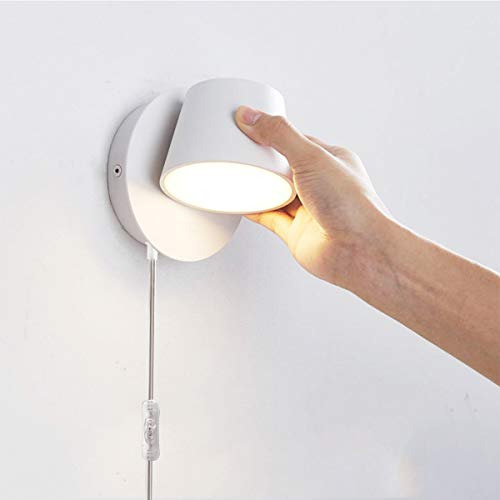 Lámpara De Pared Led Moderna Luzden Mini, 7w 3000k, Blanco