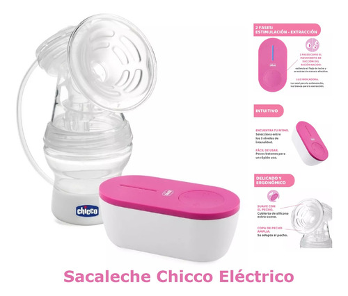 Sacaleche Manual Chicco Extractor Natural Feeling Babymovil