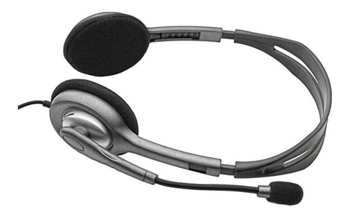 Audífono Diadema Con Micrófono Logitech H111 Jack 3.5mm