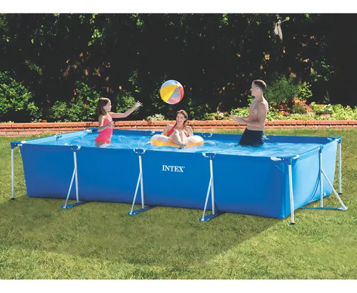 Pileta estructural Intex Metal Frame 28272 x 2 m de ancho