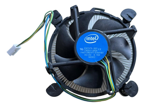 Intel Cooler Disipador I3 I5 I7 E97379-003 1150 1155 1156 Azul (Reacondicionado)